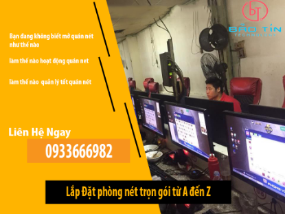 Hình ảnh cho bài viết Lắp đặt phòng nét theo yều cầu tại Hoài Đức